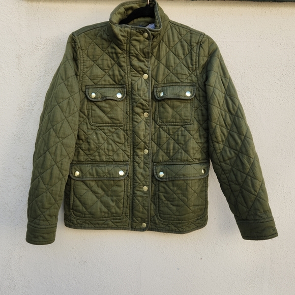 J. Crew Quilted Downtown Field Jacket - Picture 3 of 10